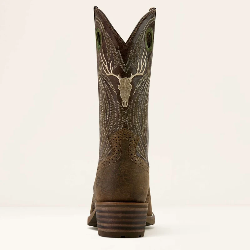 Ariat Bottes Western Hybrid Roughstock Antler Hommes Wild Taupe/Espresso