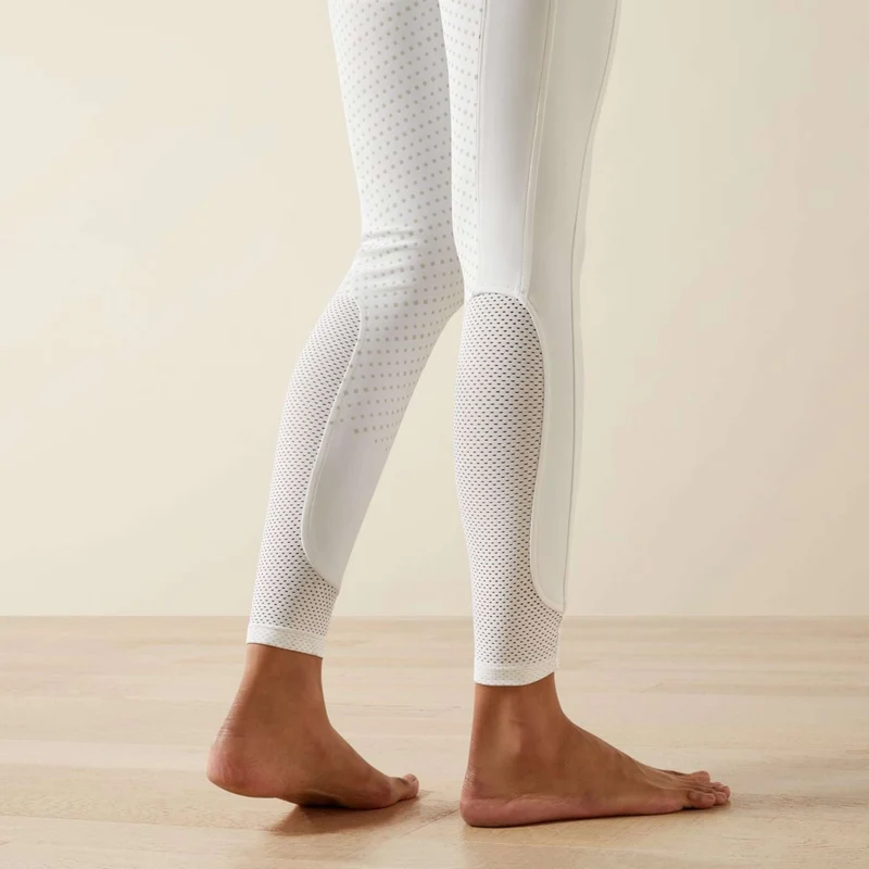 Ariat Pantalon d'Équitation Tri Factor NT Full Grip Blanc