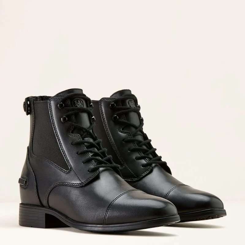 Ariat Jodhpurs Kendall Back Zip Lace Paddock Femme Noir