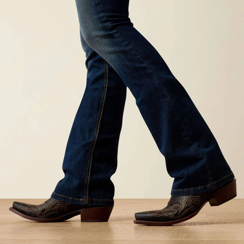 Ariat Jeans Rosa Perfect Rise Boot Cut Femme Lita