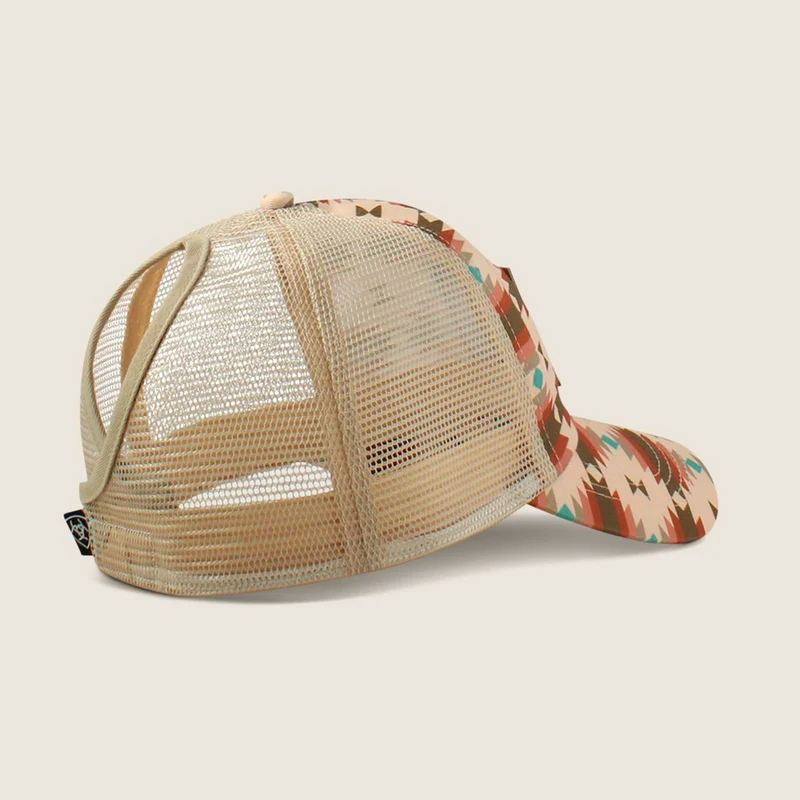 Ariat Casquette South West Print Logo Patch Femme Rose