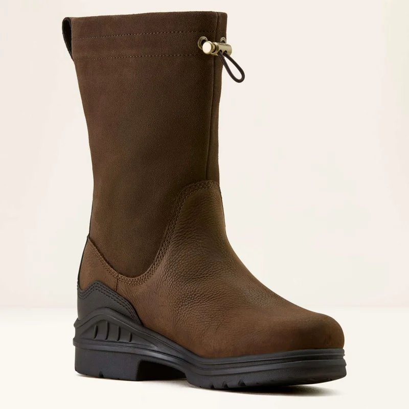 Ariat Bottes d'Extérieur Barnyard Brooke Waterproof Femme Vintage Brown