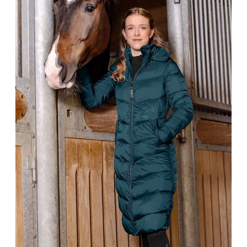 ELT Veste Longue Oslo Petrol Blue