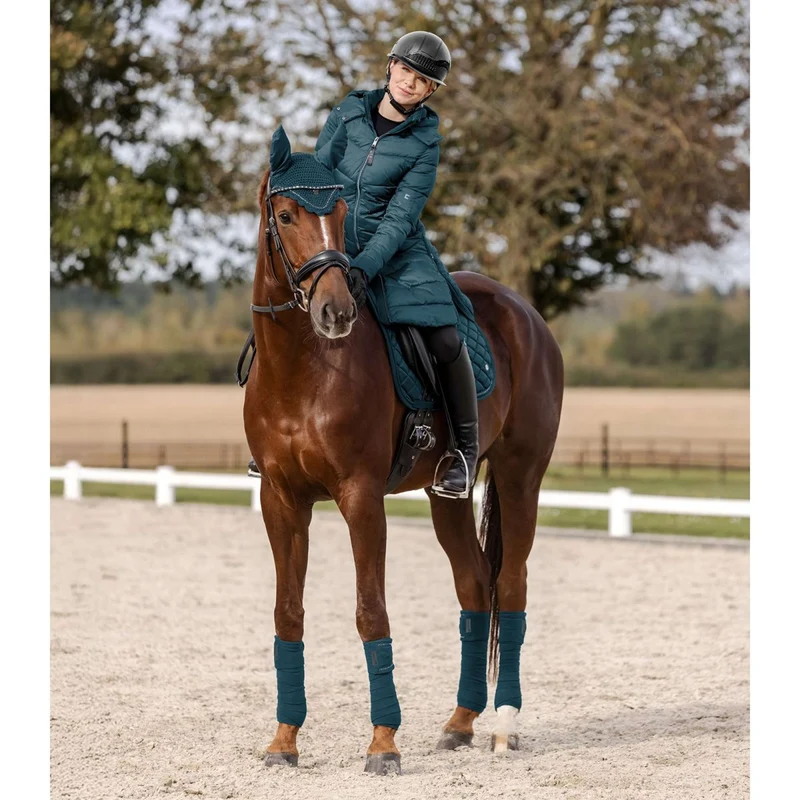 ELT Veste Longue Oslo Petrol Blue