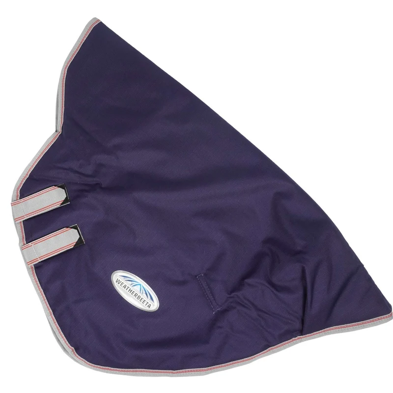 WeatherBeeta Medium Neck Rug ComFiTec Essential 220g Navy/Silver/Red