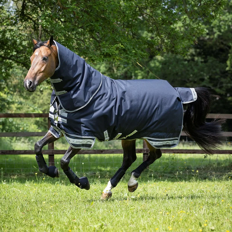 LeMieux Couverture Arika Storm-Tek 2 Turnout 100g Marin