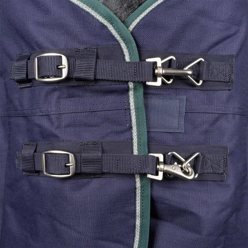 WeatherBeeta ComFiTec Plus Dynamic Turnout Detach-A-Neck 100g Navy/Forest Green