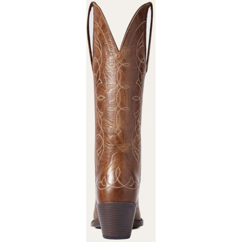 Ariat Bottes Western Heritage D Toe StretchFit Femme Dark Tan