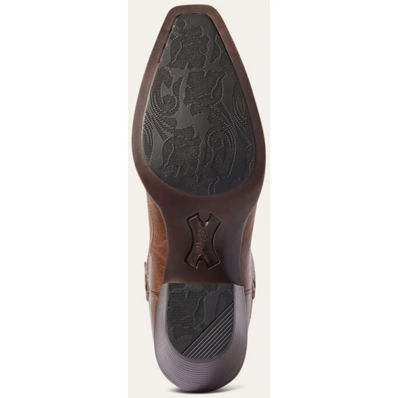 Ariat Bottes Western Heritage D Toe StretchFit Femme Dark Tan