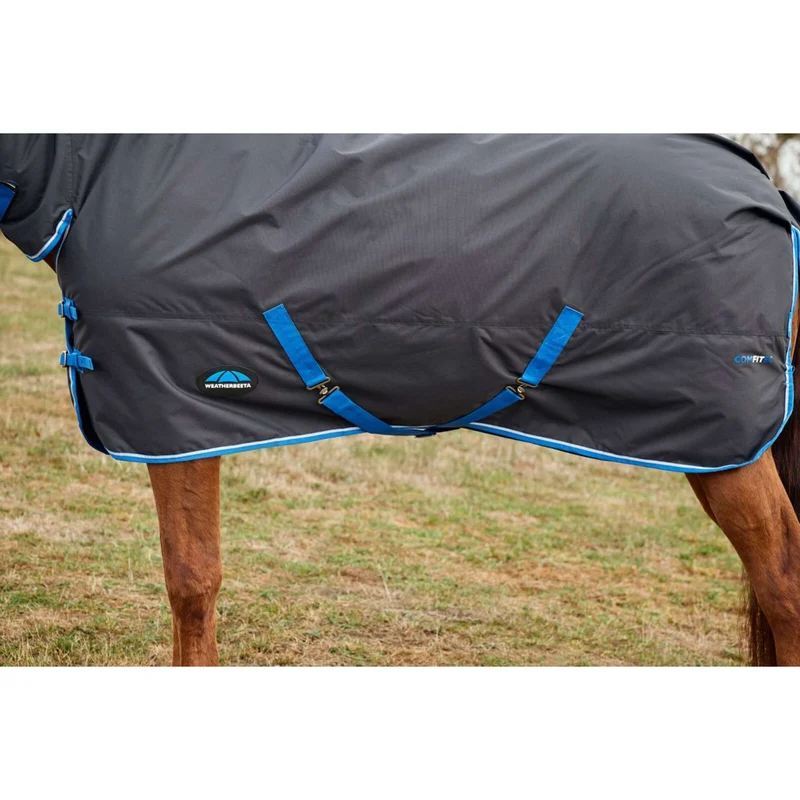 WeatherBeeta ComFiTec Tyro Turnout Combo Neck 220g Noir/Cobalt
