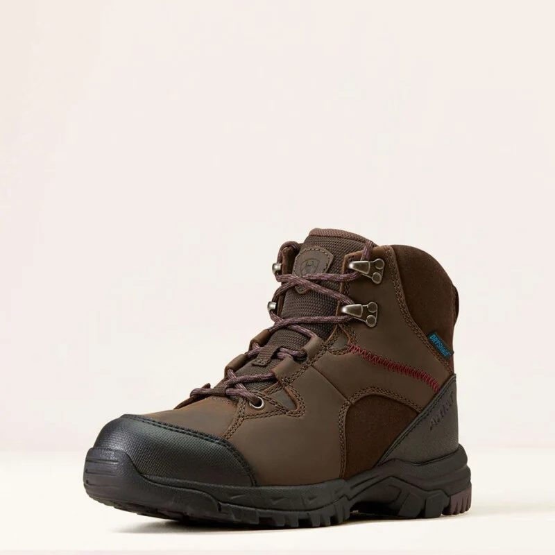 Ariat Chaussures d’extérieur Skyline Mid Waterproof Femme Marron chocolat