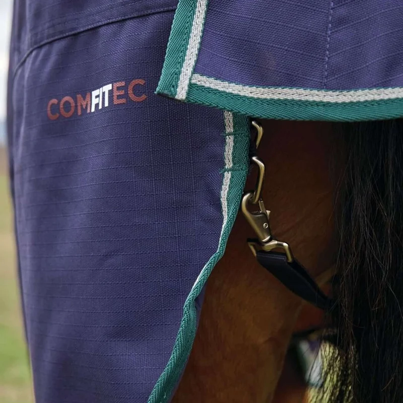 WeatherBeeta ComFiTec Plus Dynamic Turnout High Neck 220g Navy/Forest Green