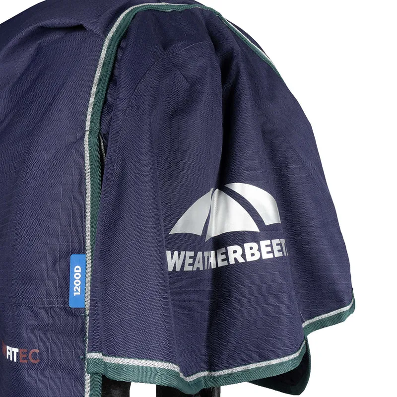 WeatherBeeta ComFiTec Plus Dynamic Turnout High Neck 220g Navy/Forest Green