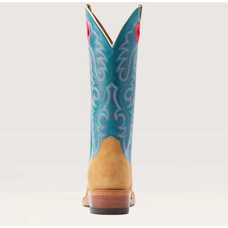 Ariat Bottes Western Futurity Boon Femme Buckskin Roughout
