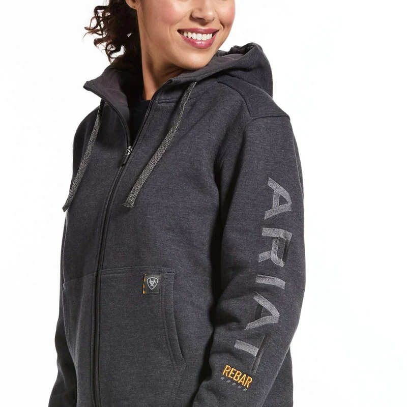 Ariat Veste Rebar All-Weather Femme Charcoal Heather