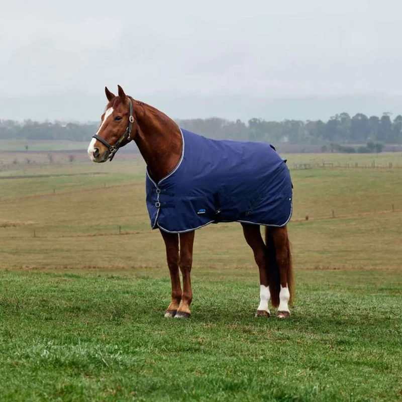WeatherBeeta ComFiTec Tyro Turnout Standard Neck 50g Navy/Charcoal