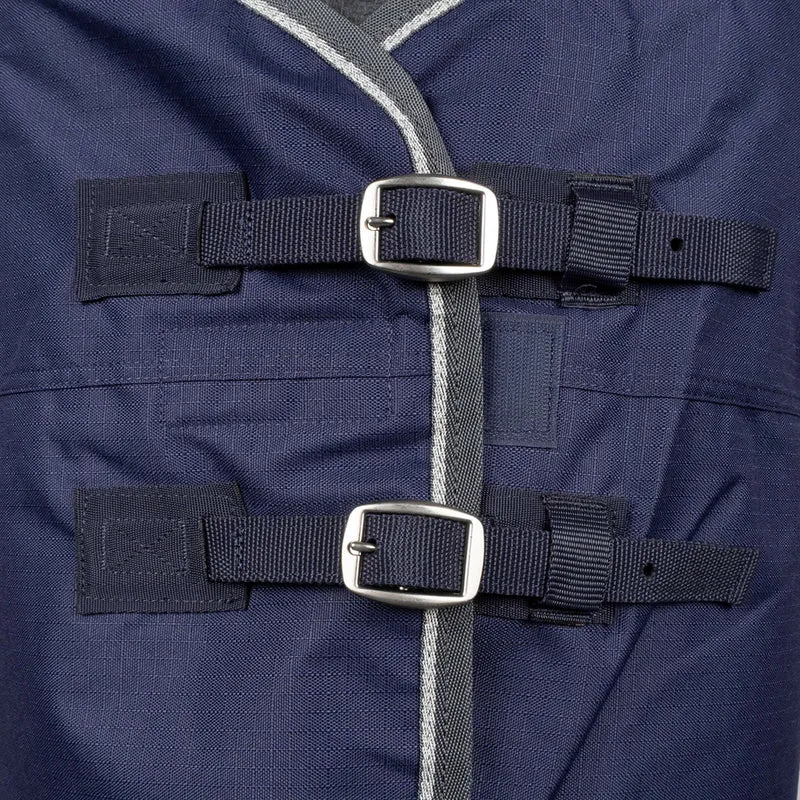 WeatherBeeta ComFiTec Tyro Turnout Standard Neck 50g Navy/Charcoal