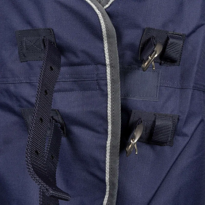 WeatherBeeta ComFiTec Tyro Turnout Standard Neck 50g Navy/Charcoal