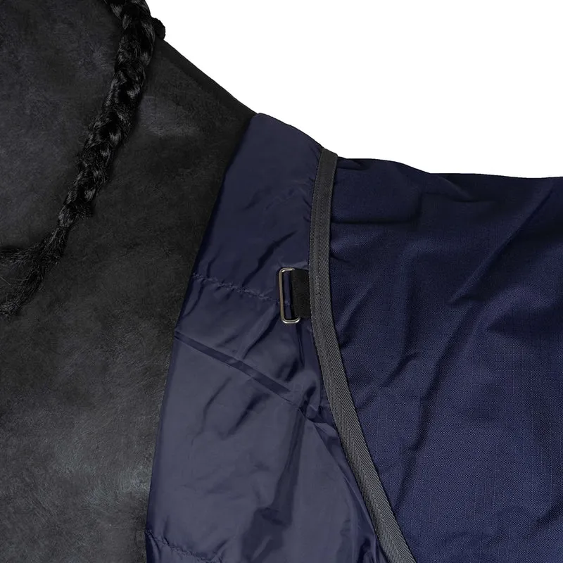 WeatherBeeta ComFiTec Tyro Turnout Standard Neck 50g Navy/Charcoal
