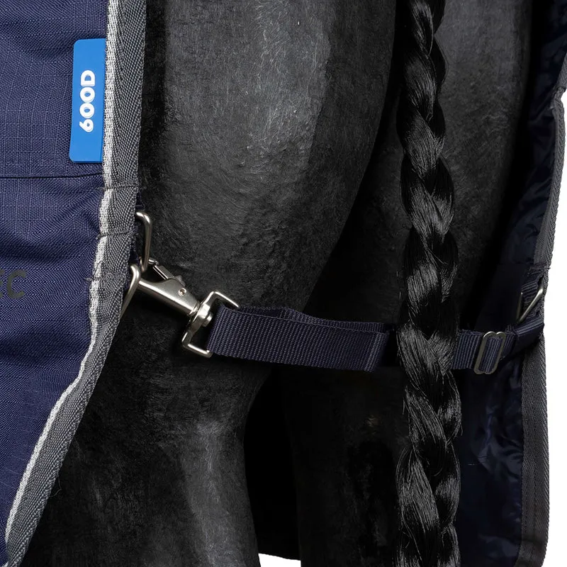 WeatherBeeta ComFiTec Tyro Turnout Standard Neck 50g Navy/Charcoal