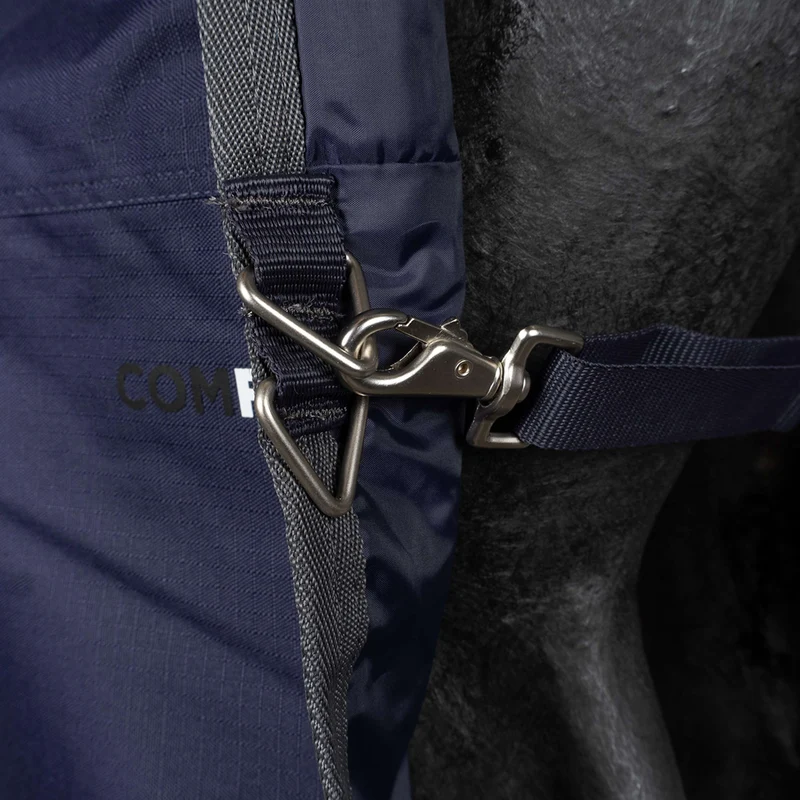 WeatherBeeta ComFiTec Tyro Turnout Standard Neck 50g Navy/Charcoal