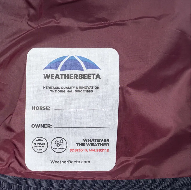WeatherBeeta ComFiTec Prelim Turnout 220g Bourgogne/Marine