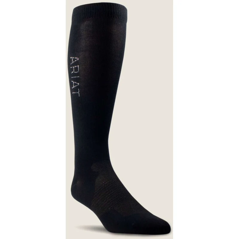 Ariat Chaussettes d'Équitation AriatTek Radiant Noir