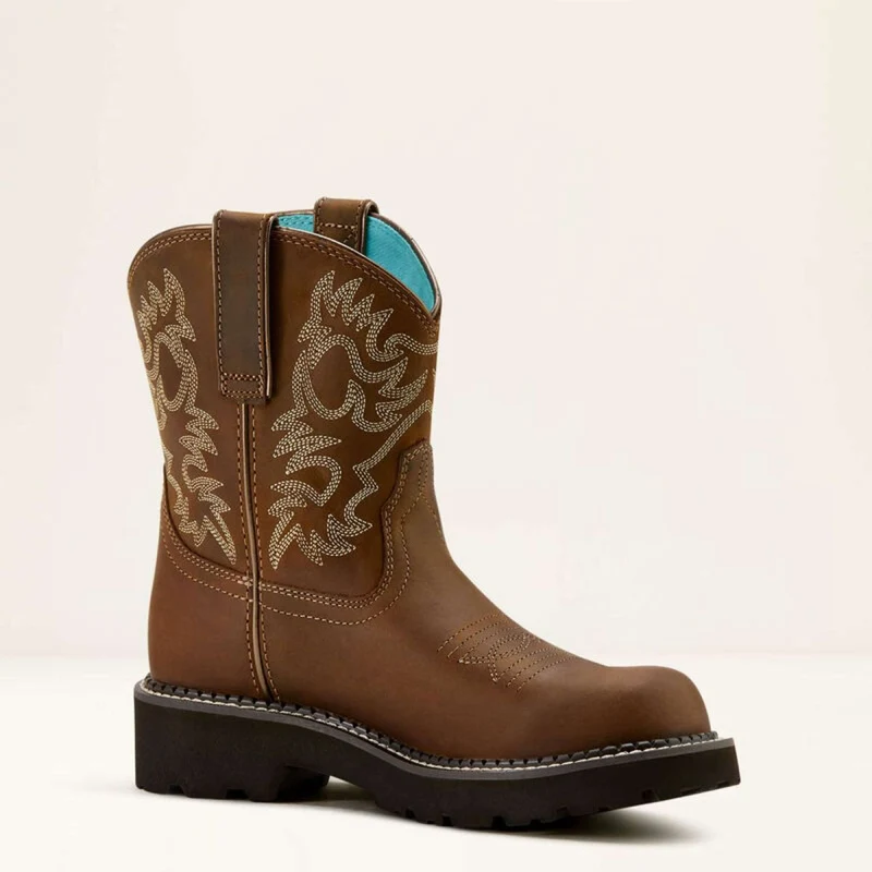 Ariat Western Boots Fatbaby Femme Sassy Brown