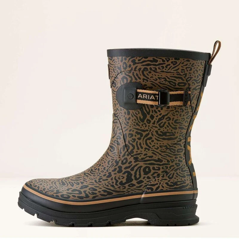 Ariat Bottes de pluie Kelmarsh Mid Femme Ocelot Print