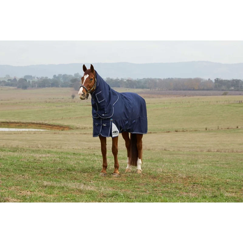 WeatherBeeta ComFiTec Ultra Turnout Detach-A-Neck 220g Marin