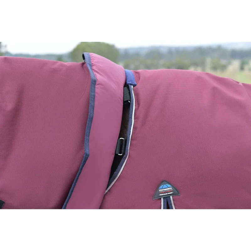 WeatherBeeta ComFiTec Essential Turnout Detach-A-Neck 220g Bourgogne/Marine