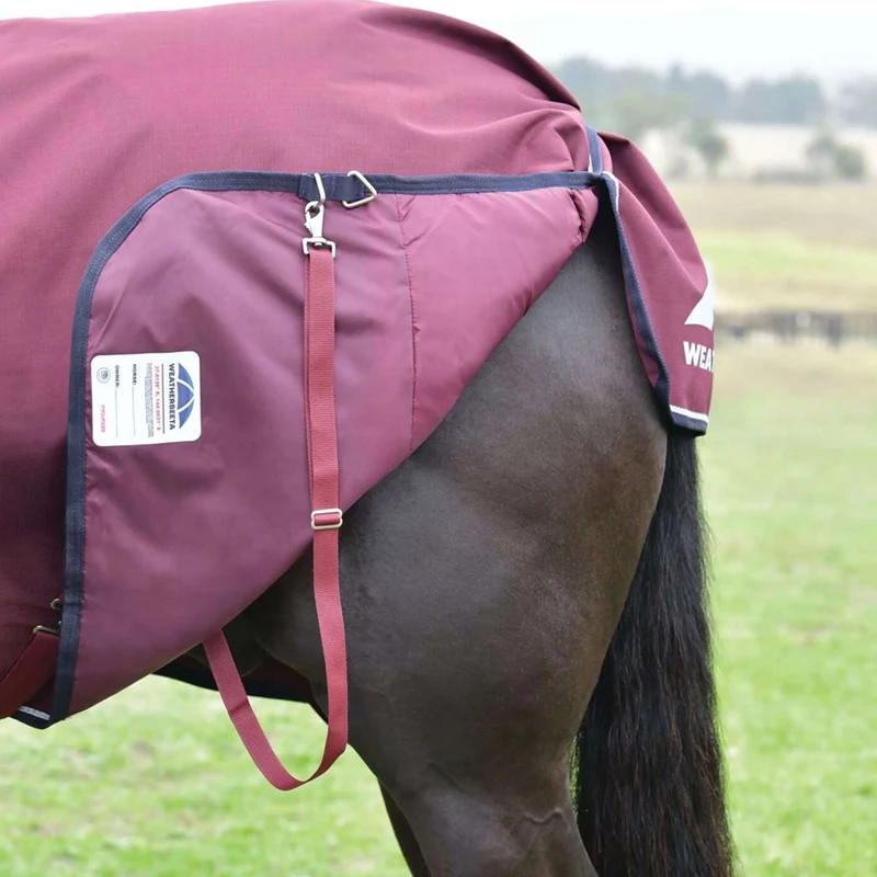 WeatherBeeta ComFiTec Essential Turnout Detach-A-Neck 50g Bourgogne/Marine