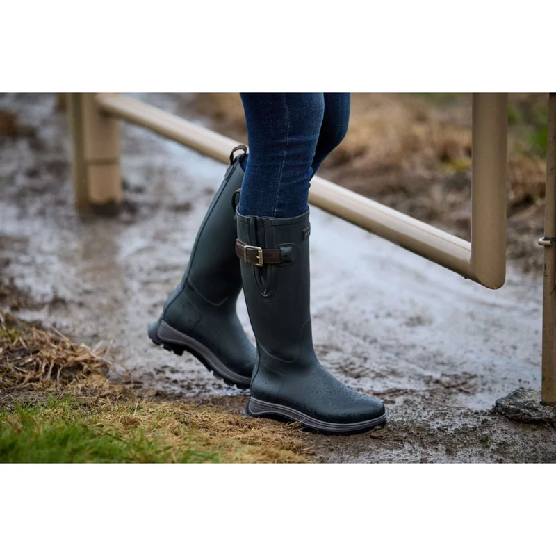 Ariat Bottes de pluie Woodstock Femme Marin