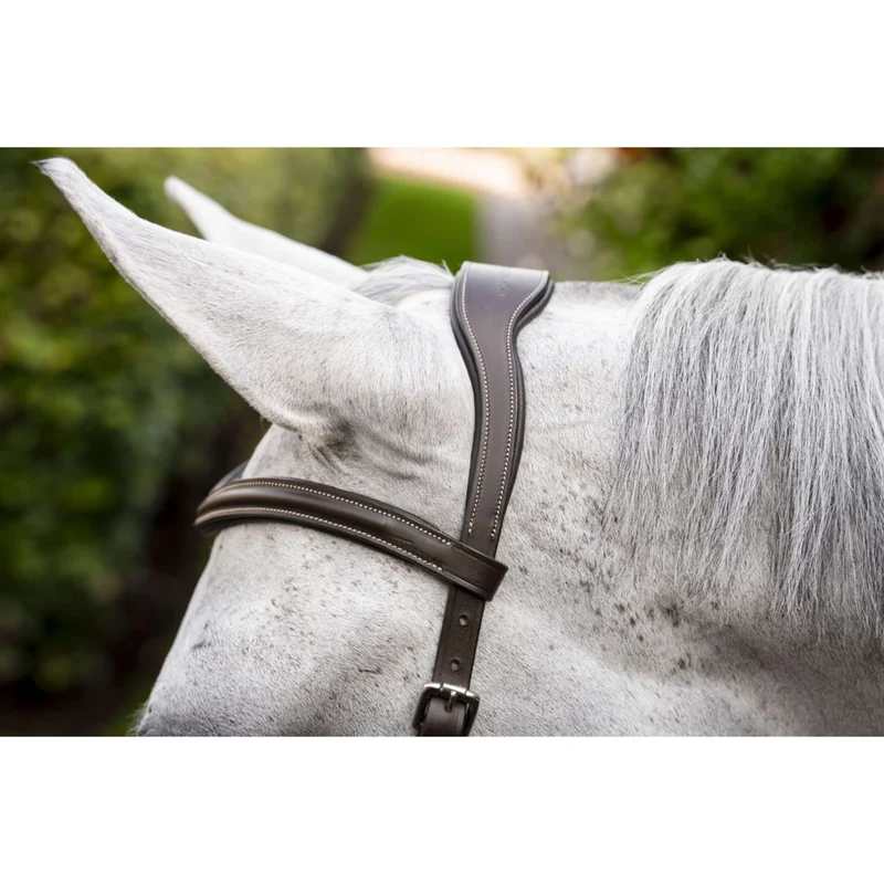 Horseware Micklem Deluxe Competition Bridle Dark Havana