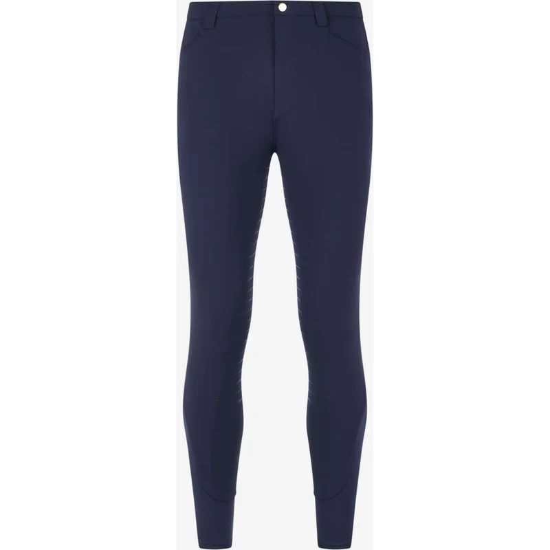 LeMieux Pantalon d'Équitation Sports Full Grip Hommes Marin