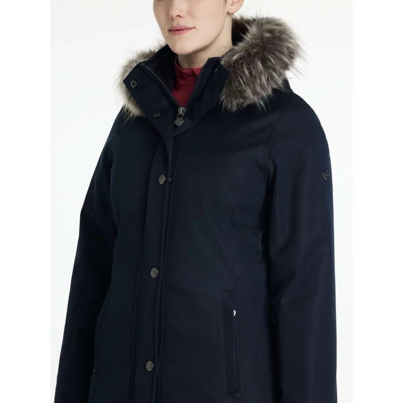LeMieux Veste Anya Waterproof Long Marin