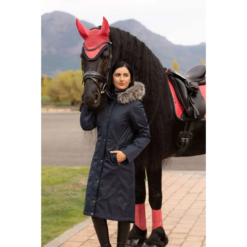 LeMieux Veste Anya Waterproof Long Marin