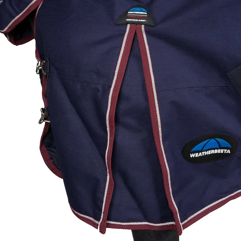 WeatherBeeta ComFiTec Essential Turnout Combo 220g Marine/Bordeaux