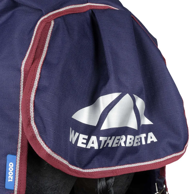 WeatherBeeta ComFiTec Essential Turnout Combo 220g Marine/Bordeaux