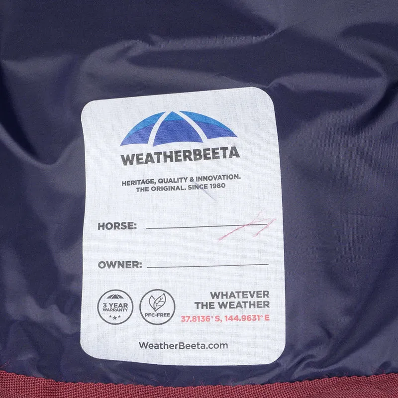 WeatherBeeta ComFiTec Essential Turnout Combo 220g Marine/Bordeaux
