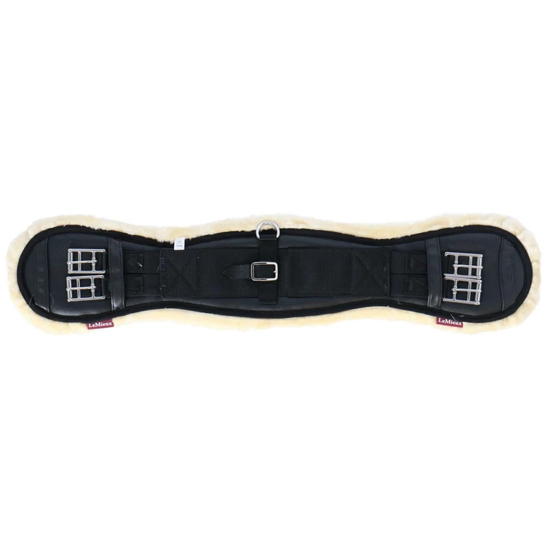 LeMieux Sangle de Dressage ProLambs Noir/Naturel
