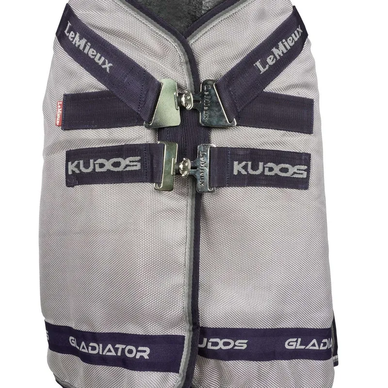 LeMieux Couverture Anti-Mouches Arika Kudos Gladiator Gris