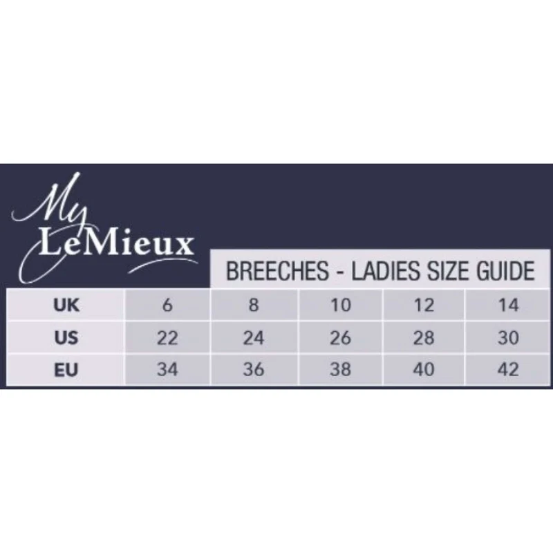 LeMieux Pantalon d'Équitation Amara II Prise de Genou Beige