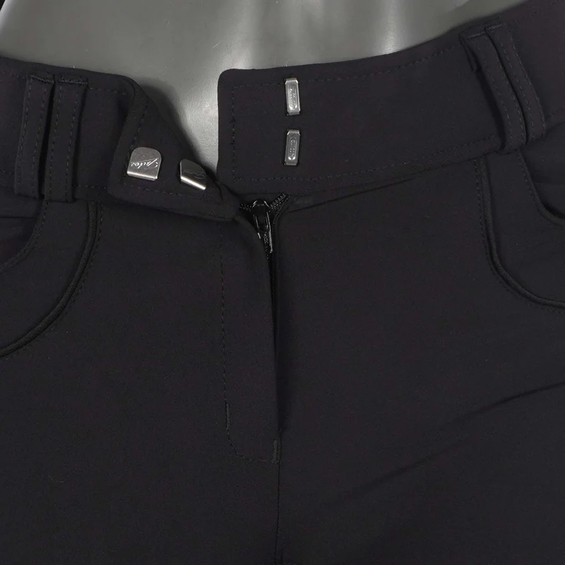 ELT Pantalon d'Équitation Kassandra Taille Haute Noir