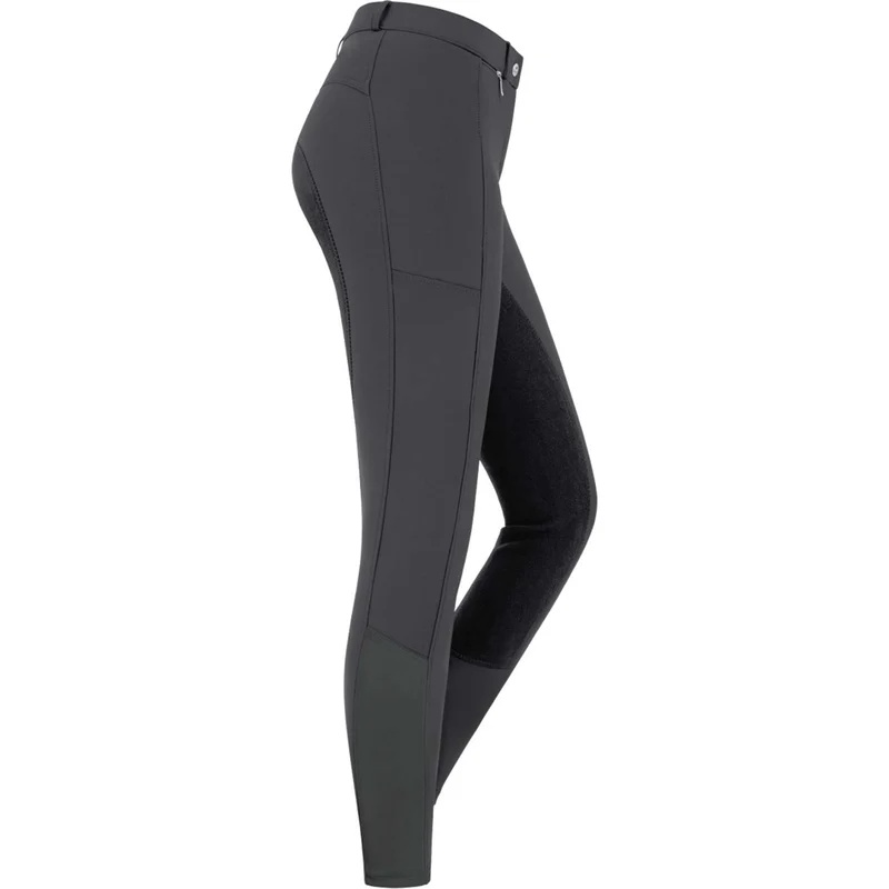 ELT Pantalon d'Équitation Micro Sport Noir/Asphalt