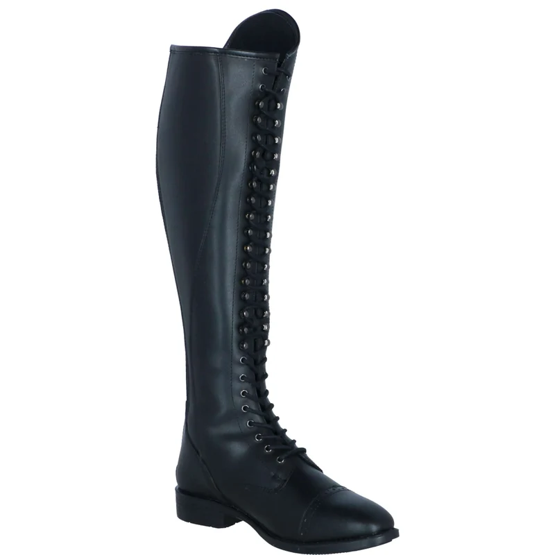 ELT Bottes d'Équitation Portland Polo Noir