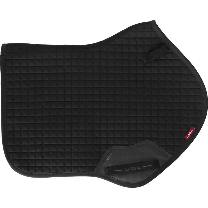 LeMieux Tapis de Selle Cotton Square Close Contact Noir