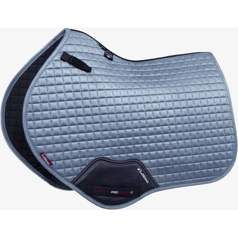 LeMieux Tapis de Selle Suede Square Close Contact Ice Blue