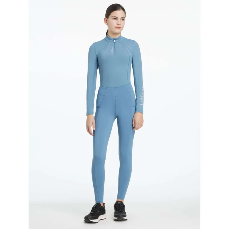 LeMieux Legging d'Équitation Young Rider Orla Ice Blue