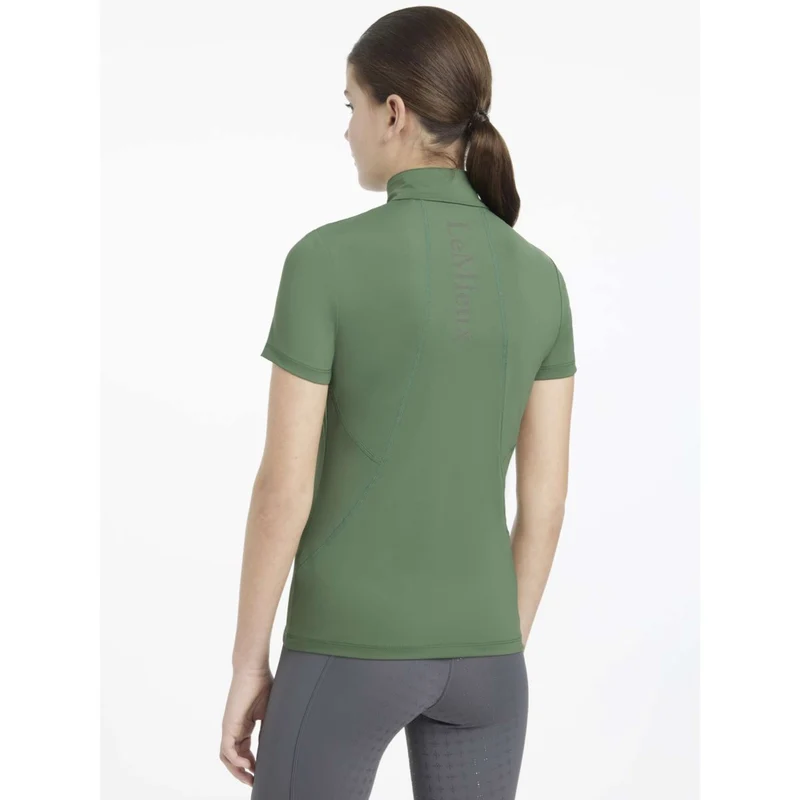 LeMieux Baselayer Young Rider Classique Manches Courtes Hunter Green
